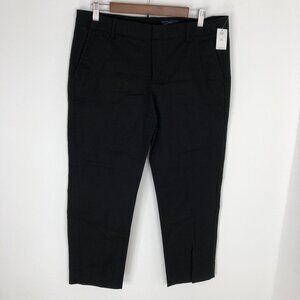 Gap Women True Black Slim Crop Ankle Pants Size 12 NWT